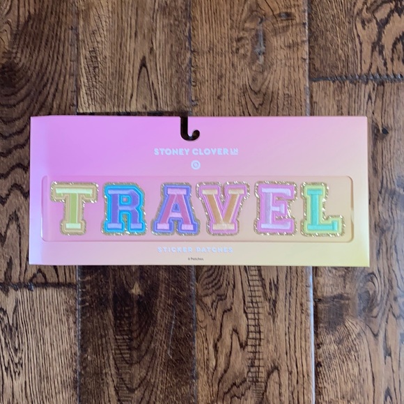 Stoney Clover TRAVEL Sticker Patches NWT - Picture 1 of 6